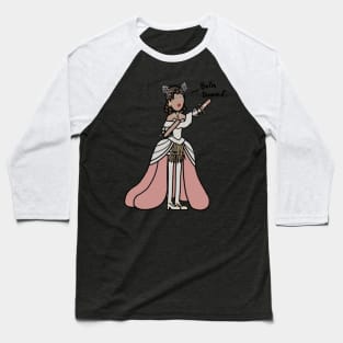 Lady Bella Singing Cartoon 1 Baseball T-Shirt